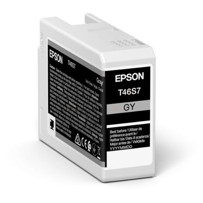 Epson C13T46S700/T46S7 Ink cartridge gray 25ml for Epson SC-P 700