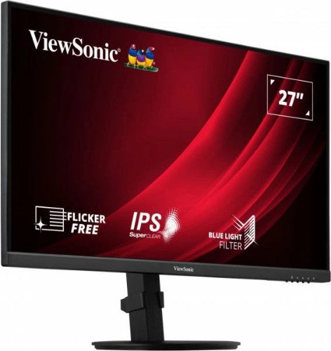 Viewsonic VG Series VG2709-2K-MHD-2 computer monitor 68.6 cm (27") 2560 x 1440 pixels Quad HD LED Black