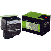 Lexmark 70C2XK0/702XK Toner-kit black extra High-Capacity return program, 8K pages ISO/IEC 19798 for Lexmark CS 510