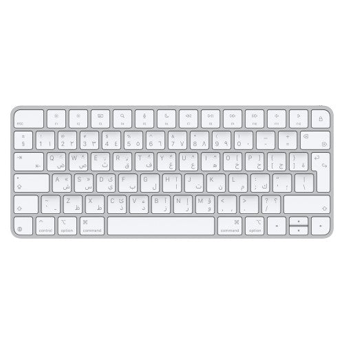 Apple Magic keyboard Universal USB + Bluetooth QWERTY Arabic White