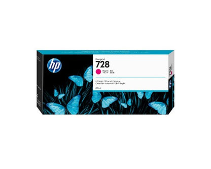 HP F9K16A/728 Ink cartridge magenta 300ml for HP DesignJet T 730/830