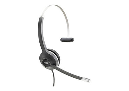 Cisco Headset 531, Wired Single On-Ear Quick Disconnect with USB-A Adapter, Charcoal, 2-Year Limited Liability Warranty (CP-HS-W-531-USBA=)
