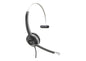 Cisco Headset 531, Wired Single On-Ear Quick Disconnect with USB-A Adapter, Charcoal, 2-Year Limited Liability Warranty (CP-HS-W-531-USBA=)