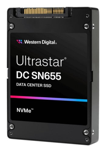 Western Digital Ultrastar DC SN655 3.84 TB U.3 PCI Express 4.0 NVMe TLC 3D NAND