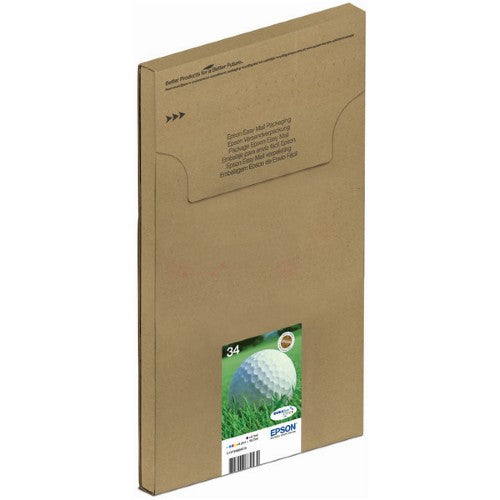 Epson C13T34664510/34 Ink cartridge multi pack Bk,C,M,Y EasyMail 6,1ml + 3x4,2ml Pack=4 for Epson WF-3720