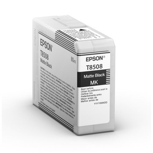 Epson C13T85080N/T8508 Ink cartridge black matt 80ml for Epson SC-P 800