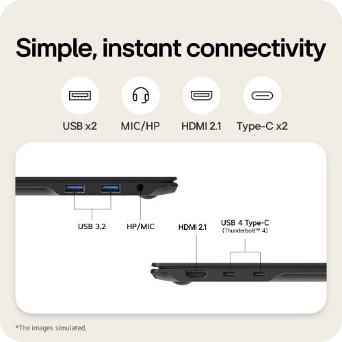 LG Gram Pro 16Z90TP-G 16" Hybrid AI Laptop - Intel® Core™ Ultra 7 255H, 1TB SSD, 16 GB RAM - Black - [2025]