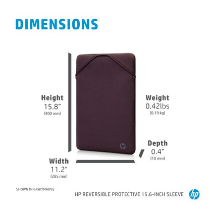HP Reversible Protective 15.6-inch Geo Laptop Sleeve