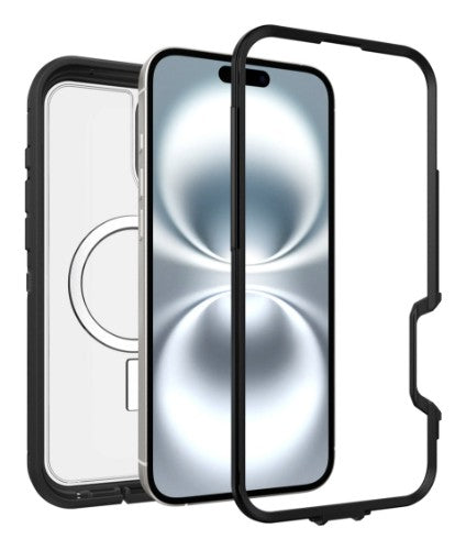 OtterBox Defender Series XT Clear for MagSafe for Apple iPhone 16 Plus, Dark Side