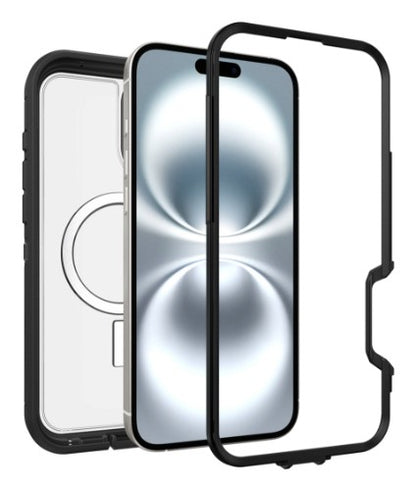 OtterBox Defender Series XT Clear for MagSafe for Apple iPhone 16 Plus, Dark Side
