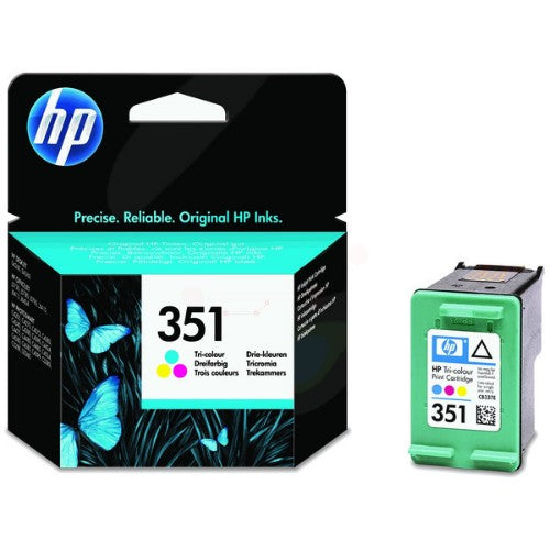 HP CB337EE/351 Printhead cartridge color, 170 pages ISO/IEC 24711 3.5ml for HP DeskJet D 4260/OfficeJet J 5700/PhotoSmart C 4280/PhotoSmart C 5280/PhotoSmart D 5300