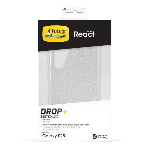 OtterBox React Series for Samsung Galaxy S25, Stardust