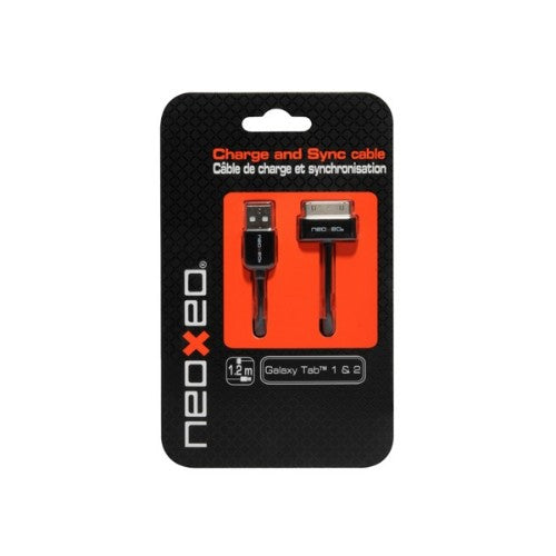 Neoxeo X250K25003 mobile phone cable Black 1.2 m USB A Samsung 30-pin