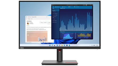 Lenovo ThinkVision T27p-30 computer monitor 68.6 cm (27") 3840 x 2160 pixels 4K Ultra HD LED Black