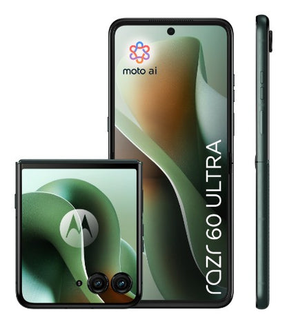 Motorola razr 60 ultra 17.7 cm (6.96") Dual SIM Android 15 5G USB Type-C 16 GB 512 GB 4700 mAh Blue, Green