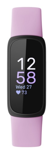 Fitbit Inspire 3 AMOLED Armband activity tracker Black, Lilac