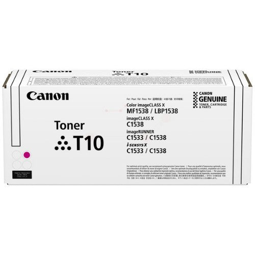 Canon 4564C001/T10 Toner cartridge magenta high-capacity, 10K pages ISO/IEC 19752 for Canon X C 1533