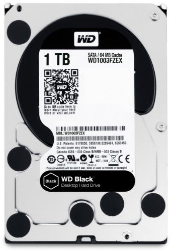 Western Digital WD1003FZEX internal hard drive 1 TB 7200 RPM 64 MB 3.5" Serial ATA III
