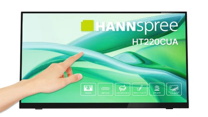 Hannspree HT220CUA computer monitor 54.5 cm (21.4") 1920 x 1080 pixels Full HD LED Touchscreen Black