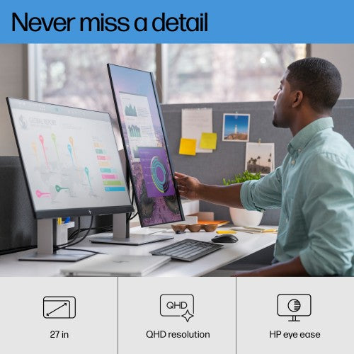 HP E-Series E27q G4 QHD Monitor