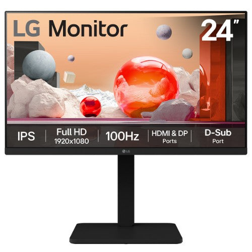 LG 24BA450-B computer monitor 60.5 cm (23.8") 1920 x 1080 pixels Full HD Black