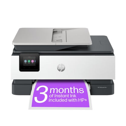 HP OfficeJet Pro 8132e Wireless All-in-One Color Printer, Instant Ink; Two-sided printing