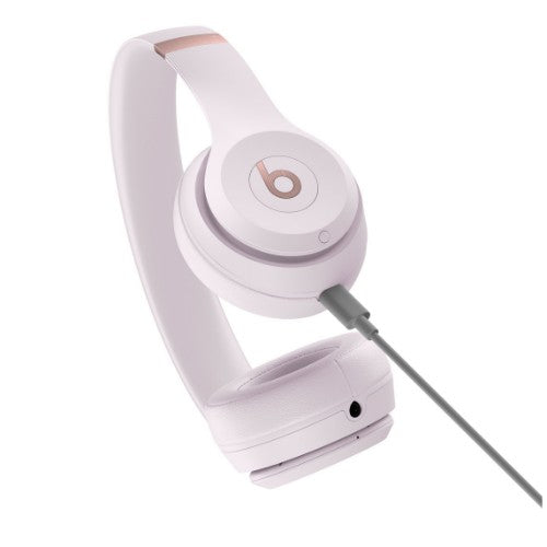 Apple Beats Solo 4 Headphones Wired & Wireless Head-band Calls/Music USB Type-C Bluetooth Pink
