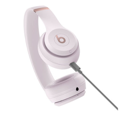 Apple Beats Solo 4 Headphones Wired & Wireless Head-band Calls/Music USB Type-C Bluetooth Pink