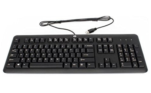 HP 672647-333 keyboard Universal USB Dutch Black