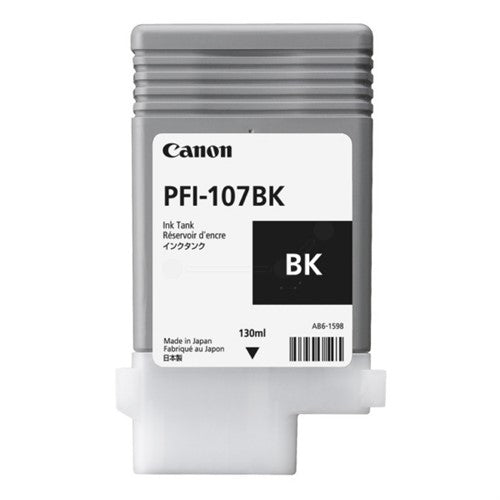 Canon 6705B001/PFI-107BK Ink cartridge black 130ml for Canon IPF 670/680