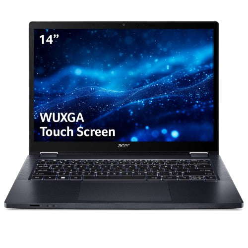 Acer TravelMate TMP414RN-53 I31315U 8/256 W11P EDU Intel® Core™ i3 i3-1315U Hybrid (2-in-1) 35.6 cm (14") Touchscreen WUXGA 8 GB DDR4-SDRAM 256 GB SSD Wi-Fi 6 (802.11ax) Windows 11 Pro Education Black