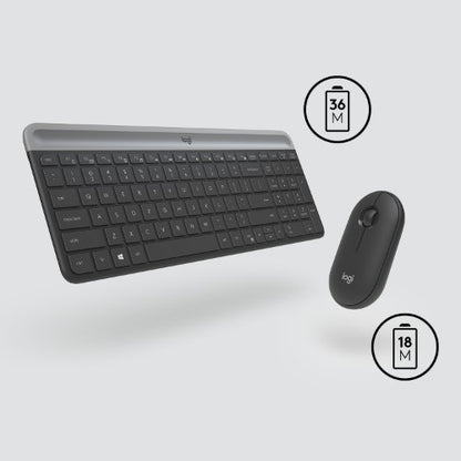 Logitech Slim Wireless Combo MK470