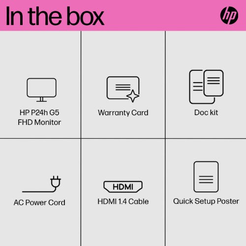 HP P24h G5 FHD Monitor