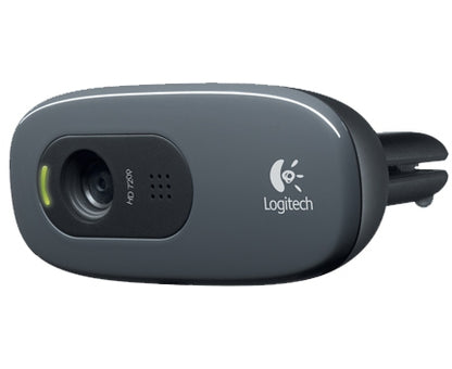 Logitech HD C270 webcam 3 MP 1280 x 720 pixels USB 2.0 Black, Grey