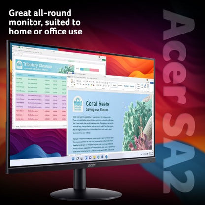 Acer SA242YH1 monitor - 23.8" Full HD, 100Hz, 4ms