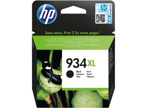 HP C2P23AE/934XL Ink cartridge black high-capacity, 1K pages ISO/IEC 24711 25.5ml for HP OfficeJet Pro 6230