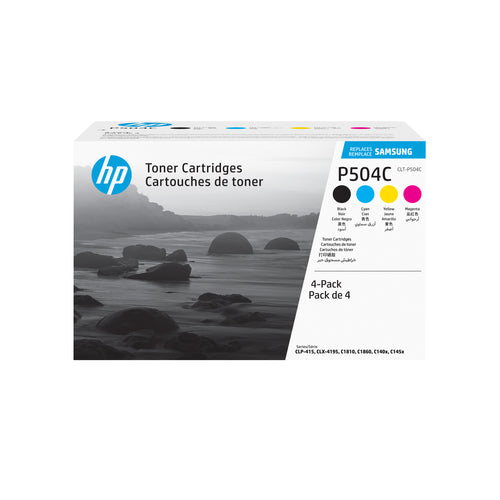 HP SU400A/CLT-P504C Toner cartridge MultiPack Bk,C,M,Y 2500pg + 3x1800pg Pack=4 for Samsung CLP 415