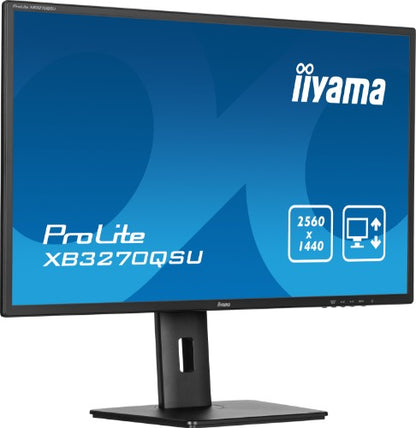 iiyama ProLite XB3270QSU-B1 computer monitor 80 cm (31.5") 2560 x 1440 pixels Quad HD LED Black