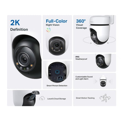TP-Link Tapo Outdoor Pan/Tilt Security Wi-Fi Camera