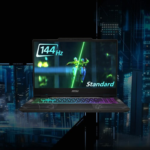 MSI Cyborg 15 B2RWFKG-020UK Intel Core 7 240H Laptop 39.6 cm (15.6") Full HD 16 GB DDR5-SDRAM 512 GB SSD NVIDIA GeForce RTX 5060 Wi-Fi 6E (802.11ax) Windows 11 Home Black