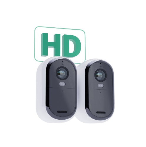 Arlo Essential FHD Outdoor Security Camera & 2-Wall Mount, 2-pack