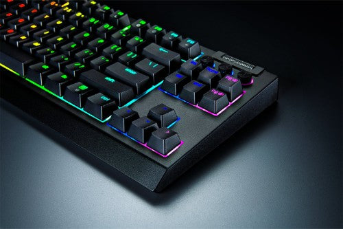 Razer BlackWidow V4 Tenkeyless HyperSpeed keyboard Gaming USB + RF Wireless + Bluetooth QWERTY UK International Black