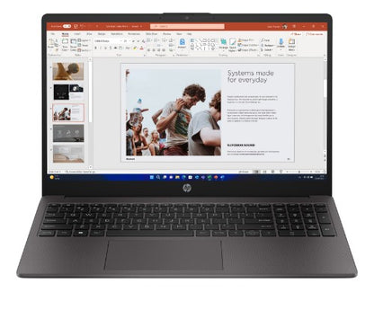 HP 255 G10 AMD Ryzen™ 5 7530U Laptop 39.6 cm (15.6") Full HD 8 GB DDR4-SDRAM 256 GB SSD Wi-Fi 6 (802.11ax) Windows 11 Pro Black