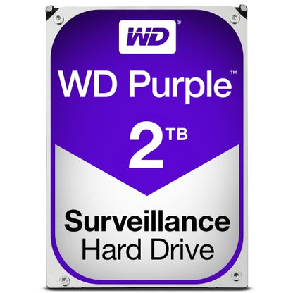 Western Digital Purple internal hard drive 2 TB 5400 RPM 64 MB 3.5" Serial ATA III