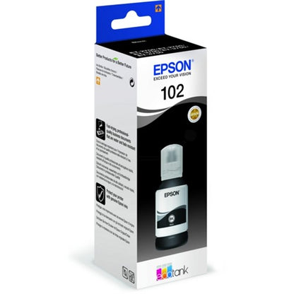 Epson C13T03R140/102 Ink bottle black, 7.5K pages 127ml for Epson ET-3700