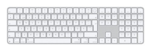 Apple Magic keyboard Universal USB + Bluetooth QWERTY Swedish White