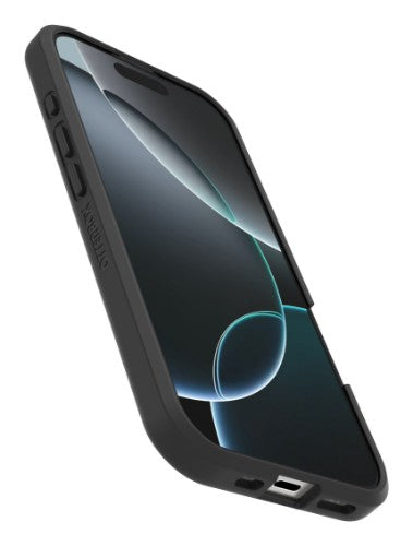 OtterBox React Series for MagSafe for Apple iPhone 16 Pro, Black Crystal