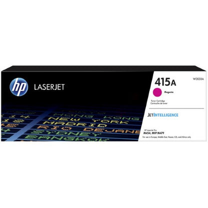 HP W2033A/415A Toner cartridge magenta, 2.1K pages ISO/IEC 19798 for HP E 45028/M 454