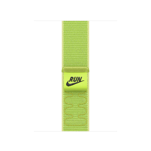 Apple Nike Sport Loop Band Green Nylon, Recycled polyester, Spandex