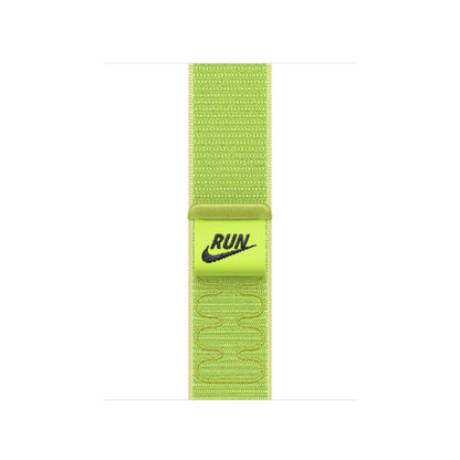 Apple Nike Sport Loop Band Green Nylon, Recycled polyester, Spandex